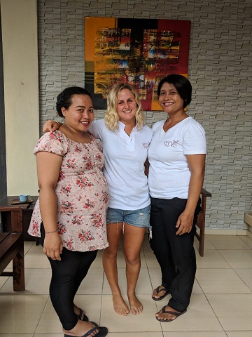 Reeva Bali Spa School Student